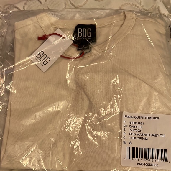 BDG Urban Outfitters Ribbed Tee Top - Picture 4 of 4